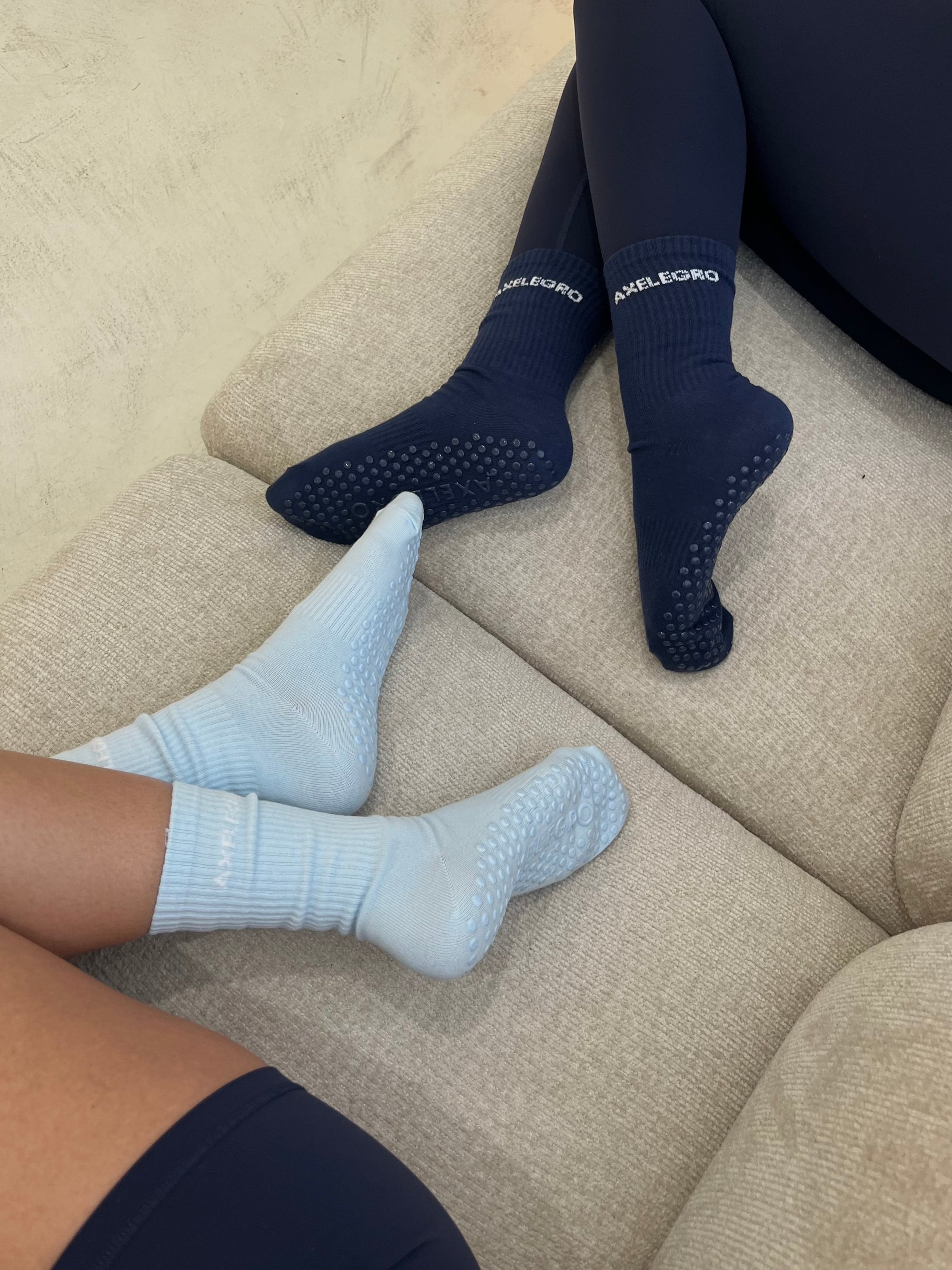 Grip Socks - Baby Blue