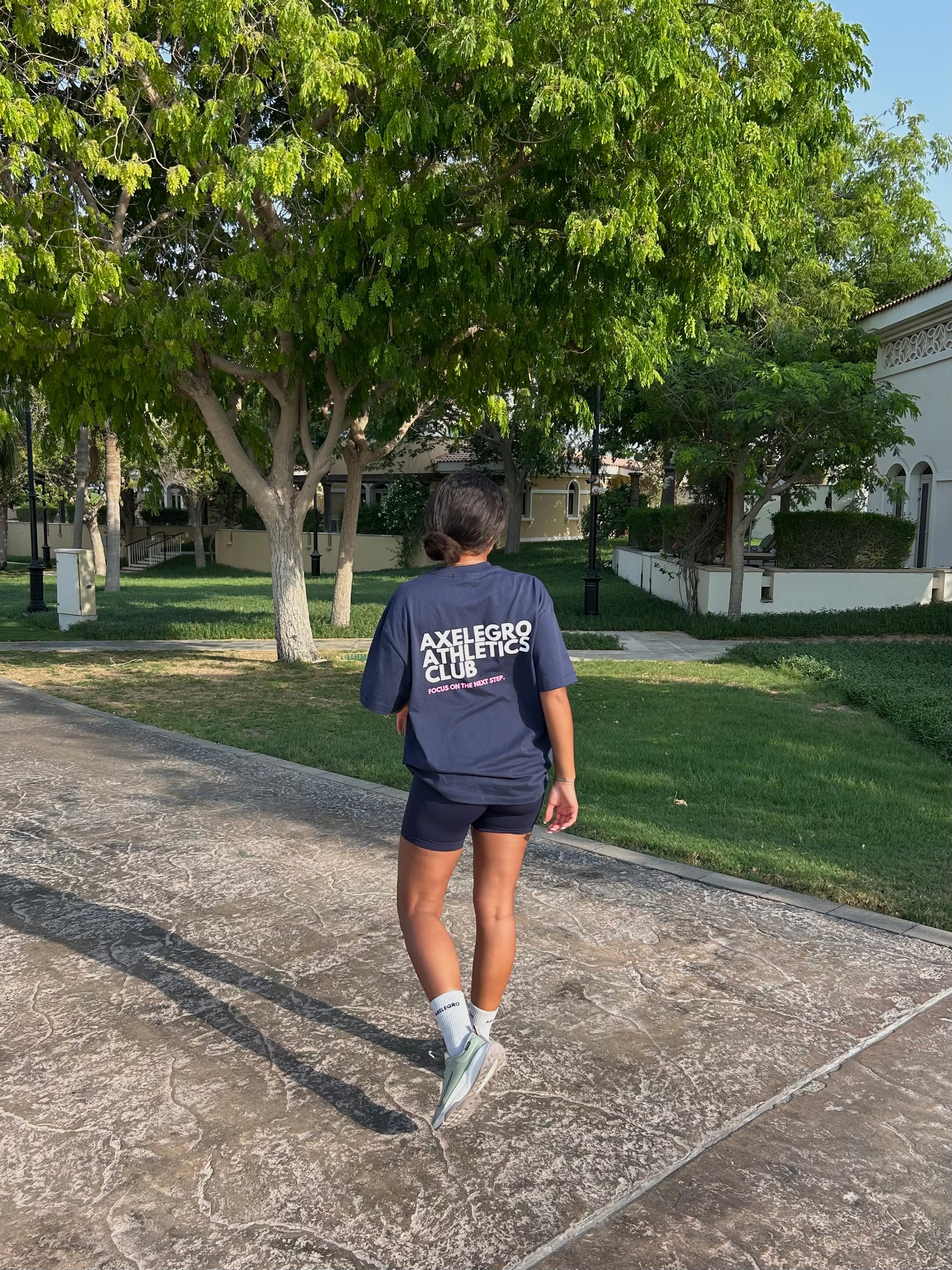 Premium Oversized Essential T-Shirt - Navy