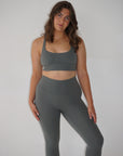 Essential Sports Bra - Military Green